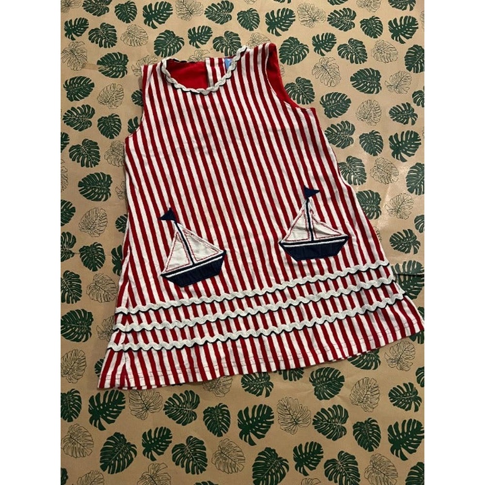 Sailor Toddler Dress 4T